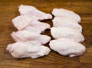 Alas de pollo cortadas sin punta